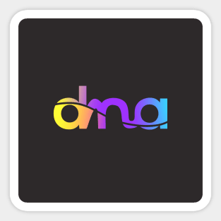 BTS DNA logo design Sticker